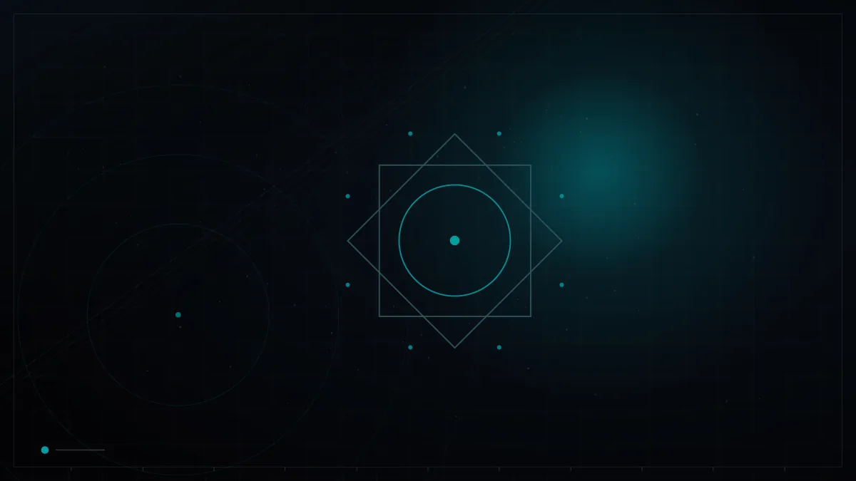 Eight-point geometric star pattern in Gulf-inspired line work – AI Search in the GCC