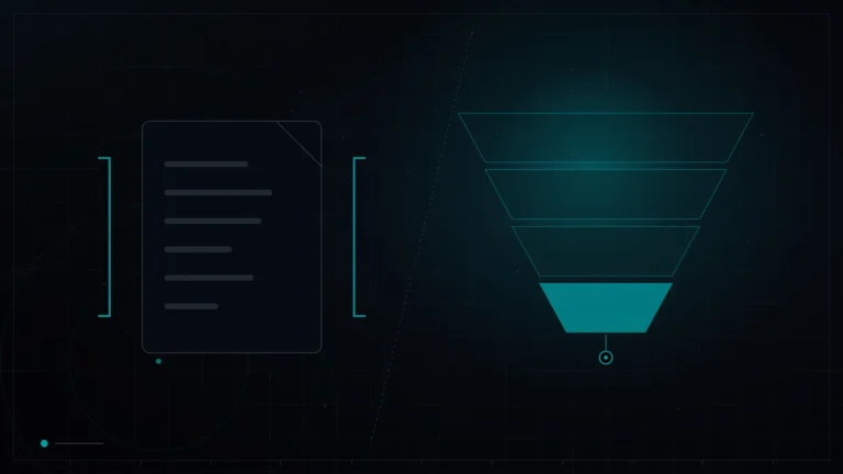 Split comparison of two marketing approaches side by side – B2B Lead Gen Ads
