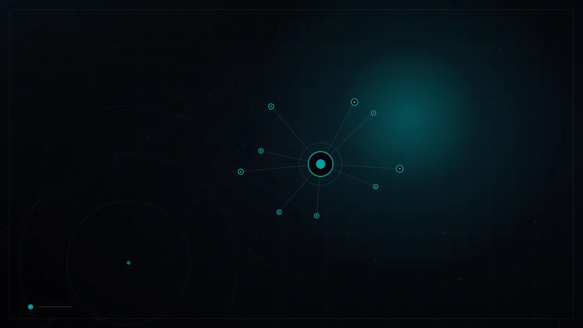 شبكة نقاط مترابطة حول محور مركزي – تسويق شركات اللوجستيات والخدمات B2B في الخليج