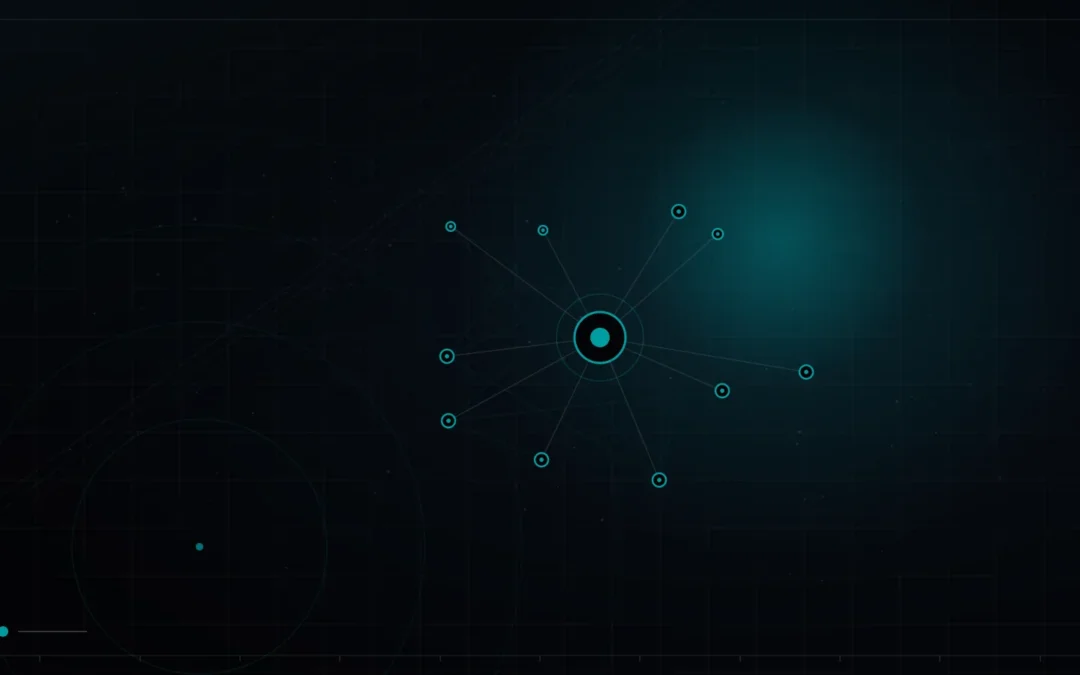 Network of connected nodes around a central hub – Do Hashtags Still Work in 2026