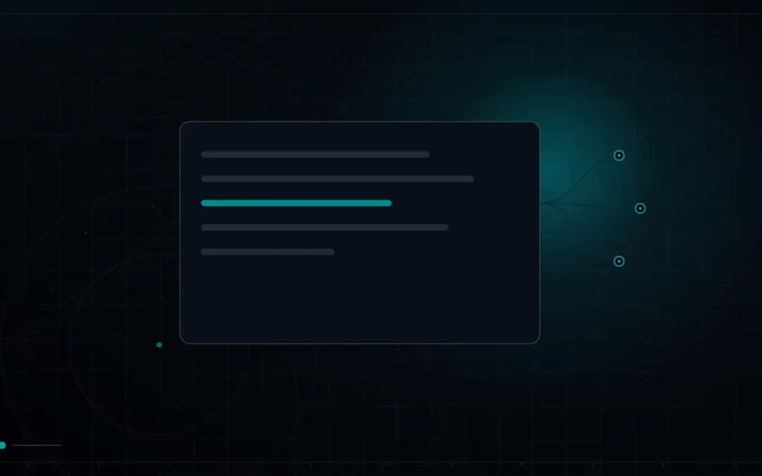 AI answer card with a highlighted line and cited source nodes – Featured Snippets and AI Overviews