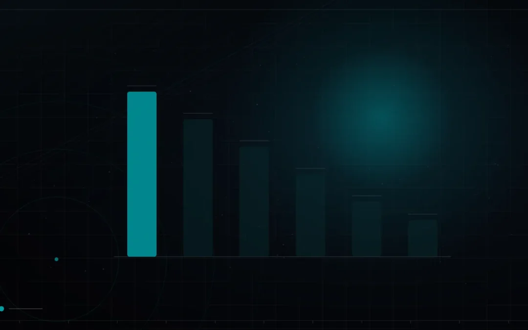 Dark branded bar chart with one highlighted metric – Google Ranking Factors in 2026