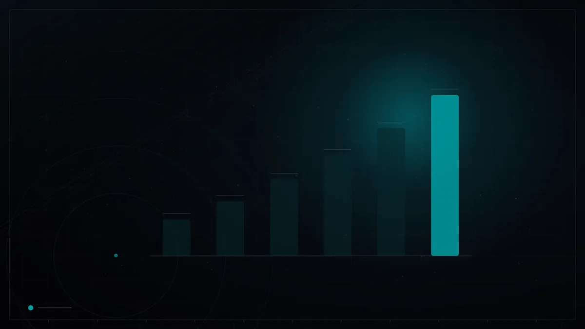Dark branded bar chart with one highlighted metric – How Long Does SEO Take to Show Results
