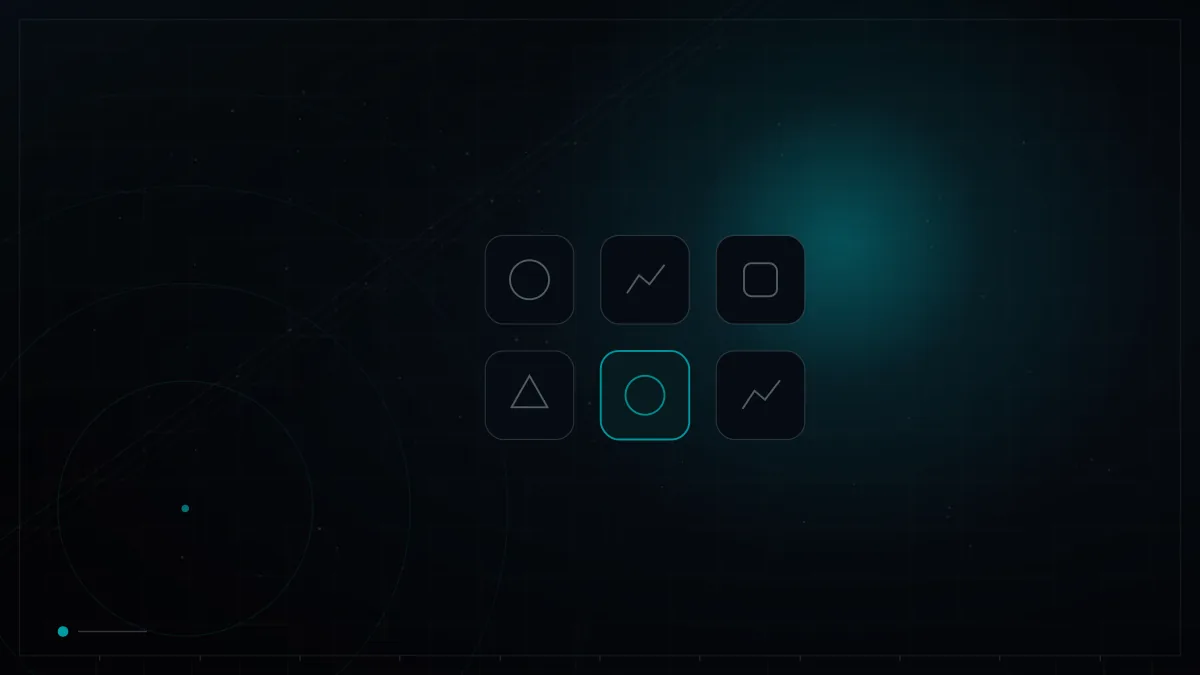 Grid of app tiles with one highlighted platform – Marketing Team Structure