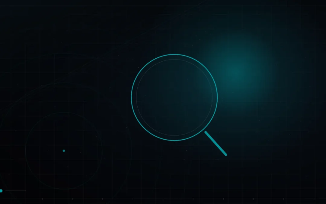 Glowing magnifying glass motif symbolizing search analysis – Meta Ads Targeting in 2026