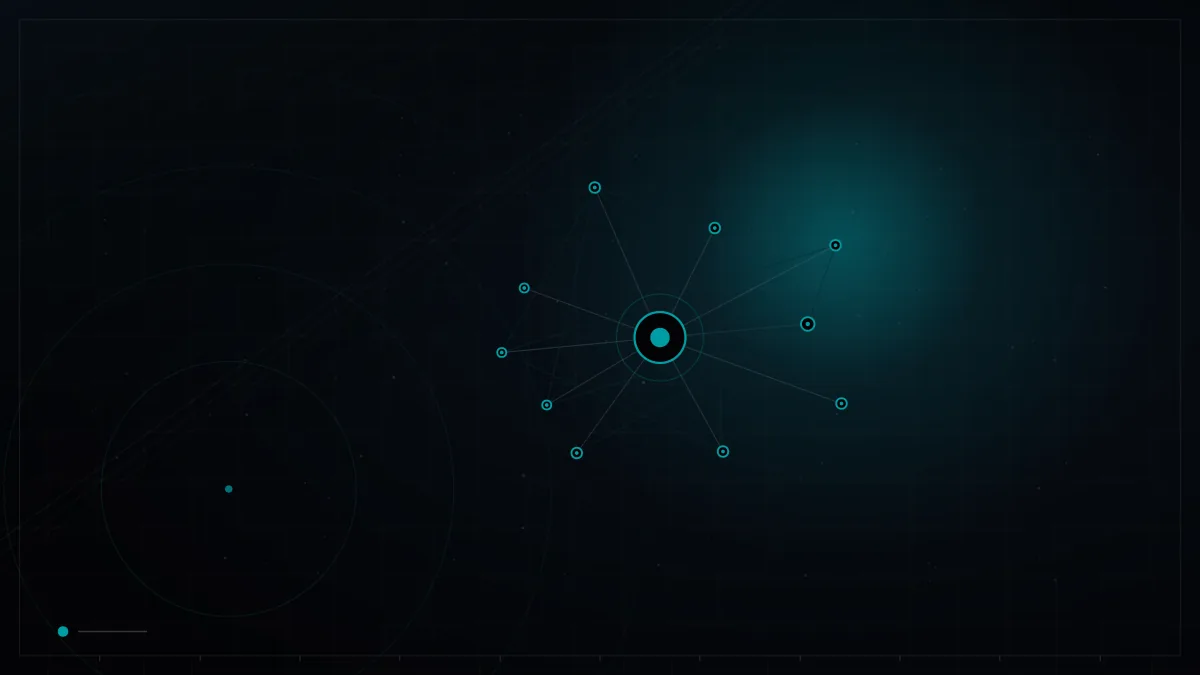 Network of connected nodes around a central hub – Meta Ads Targeting in 2026