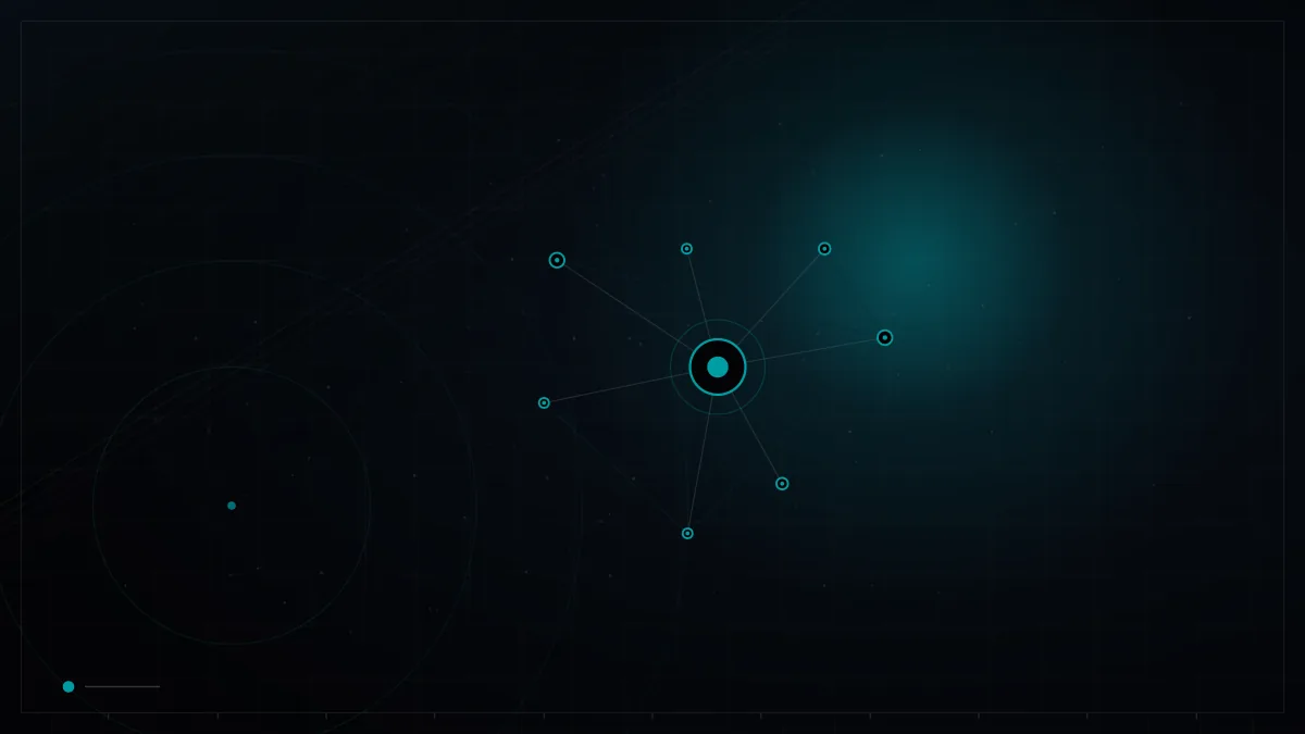Network of connected nodes around a central hub – Qatar's Data Privacy Law and Your Marketing