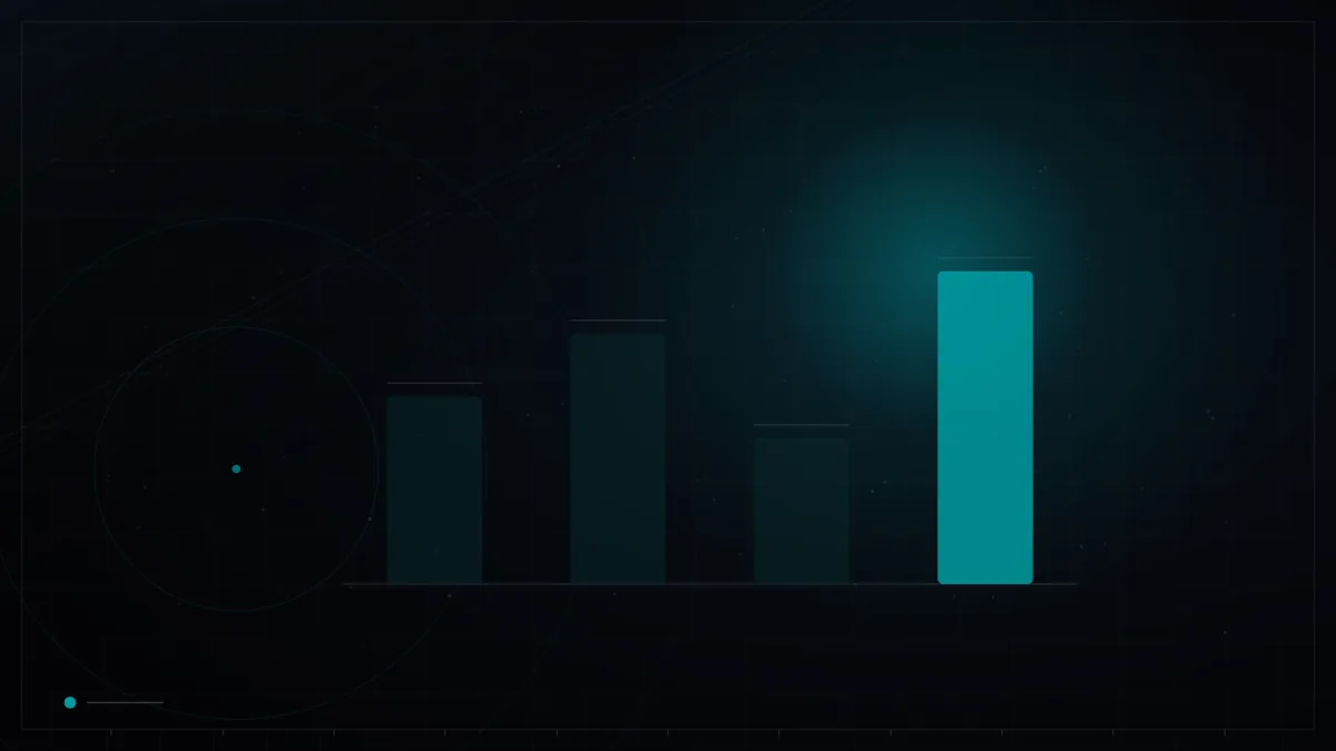 Dark branded bar chart with one highlighted metric – Social Media KPIs That Matter (Followers Aren't One of Them)